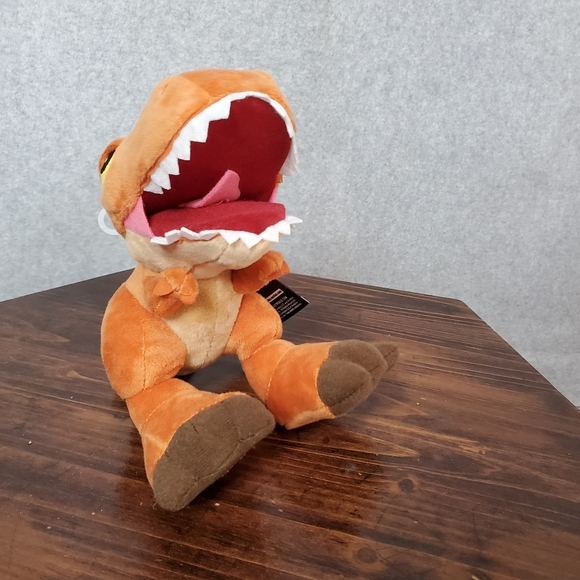 Jurassic World 10" Dinosaur TYRANNOSAURUS REX Stuffed Plush Toy New T-Rex - Picture 3 of 6